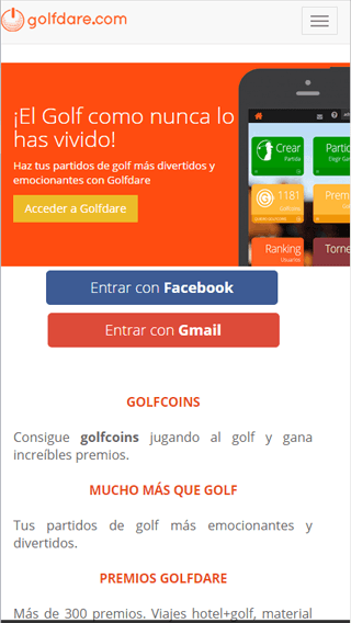 El golf como nunca lo has jugado